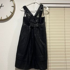 Black cocktail dress